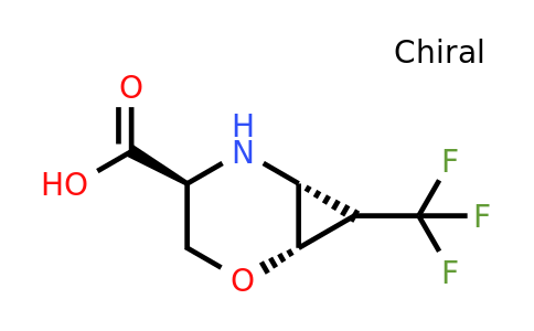 CAS 1933777-06-0 | (1S,4S,6R)-7-(trifluoromethyl)-2-oxa-5-azabicyclo[4.1.0]heptane-4-carboxylic acid