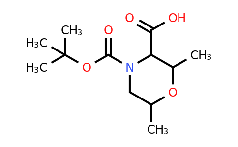 CAS 1934384-13-0 | 4-[(tert-butoxy)carbonyl]-2,6-dimethylmorpholine-3-carboxylic acid
