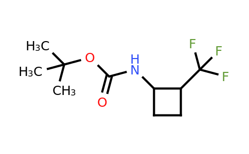 CAS 1934414-76-2 | tert-butyl N-[2-(trifluoromethyl)cyclobutyl]carbamate