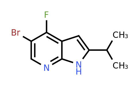 CAS 1934427-59-4 | 5-bromo-4-fluoro-2-(propan-2-yl)-1H-pyrrolo[2,3-b]pyridine