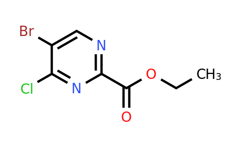 CAS 1934435-89-8 | ethyl 5-bromo-4-chloropyrimidine-2-carboxylate