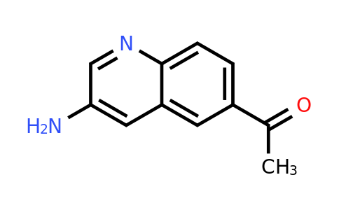 CAS 1934626-74-0 | 1-(3-Aminoquinolin-6-yl)ethanone