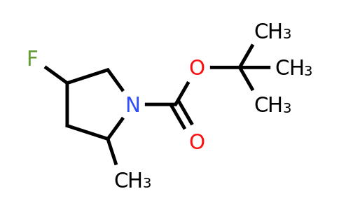 CAS 1934832-12-8 | tert-butyl 4-fluoro-2-methylpyrrolidine-1-carboxylate