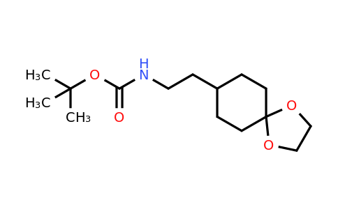 CAS 1934947-30-4 | tert-butyl N-[2-(1,4-dioxaspiro[4.5]decan-8-yl)ethyl]carbamate