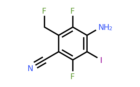 CAS 1935029-52-9 | 4-Amino-2,5-difluoro-6-(fluoromethyl)-3-iodobenzonitrile