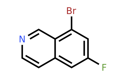 CAS 1935199-41-9 | 8-Bromo-6-fluoroisoquinoline