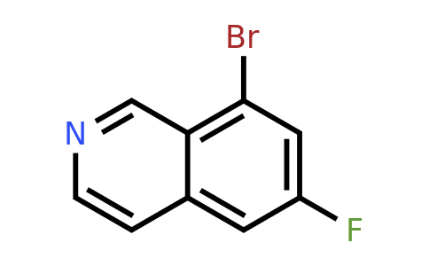 8-Bromo-6-fluoroisoquinoline