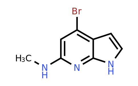 CAS 1935288-47-3 | 4-bromo-N-methyl-1H-pyrrolo[2,3-b]pyridin-6-amine