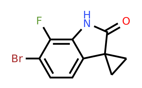 CAS 1935322-93-2 | 6'-Bromo-7'-fluorospiro[cyclopropane-1,3'-indolin]-2'-one
