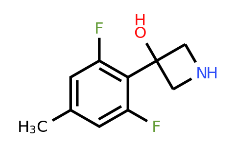 CAS 1935323-99-1 | 3-(2,6-difluoro-4-methylphenyl)azetidin-3-ol