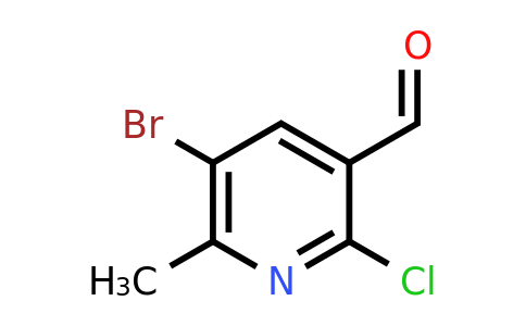 CAS 1935331-10-4 | 5-bromo-2-chloro-6-methylpyridine-3-carbaldehyde