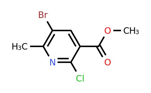CAS 1935335-95-7 | methyl 5-bromo-2-chloro-6-methylpyridine-3-carboxylate