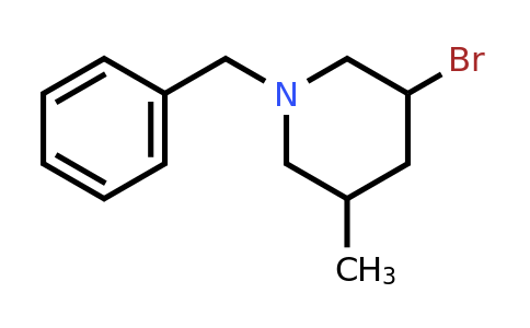 CAS 1935400-29-5 | 1-Benzyl-3-bromo-5-methylpiperidine