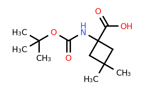 CAS 1935413-64-1 | 1-{[(tert-butoxy)carbonyl]amino}-3,3-dimethylcyclobutane-1-carboxylic acid