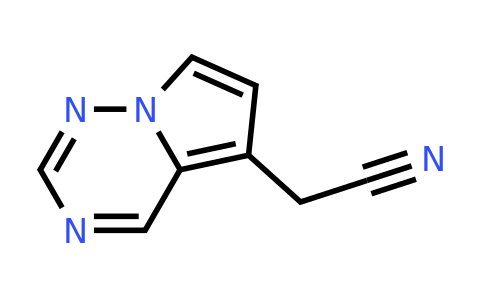 CAS 1935504-47-4 | 2-{pyrrolo[2,1-f][1,2,4]triazin-5-yl}acetonitrile