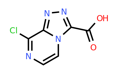 CAS 1935512-03-0 | 8-chloro-[1,2,4]triazolo[4,3-a]pyrazine-3-carboxylic acid