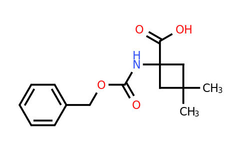 CAS 1935520-14-1 | 1-(benzyloxycarbonylamino)-3,3-dimethyl-cyclobutanecarboxylic acid