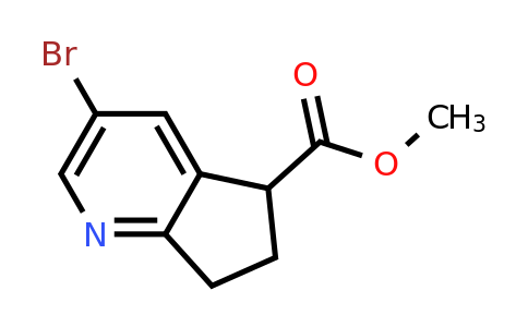 CAS 1935561-12-8 | methyl 3-bromo-6,7-dihydro-5H-cyclopenta[b]pyridine-5-carboxylate
