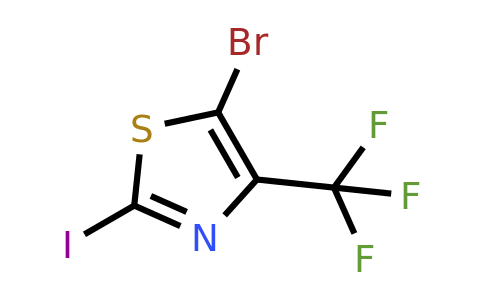 CAS 1935561-34-4 | 5-Bromo-2-iodo-4-(trifluoromethyl)-1,3-thiazole