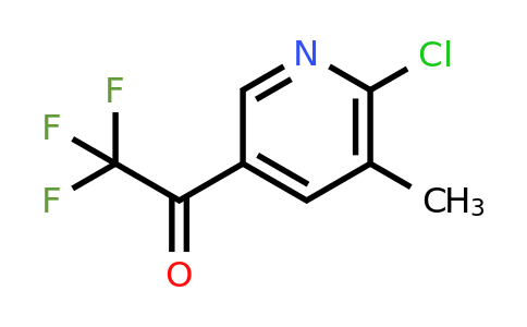 CAS 1935574-78-9 | 1-(6-Chloro-5-methylpyridin-3-yl)-2,2,2-trifluoroethanone