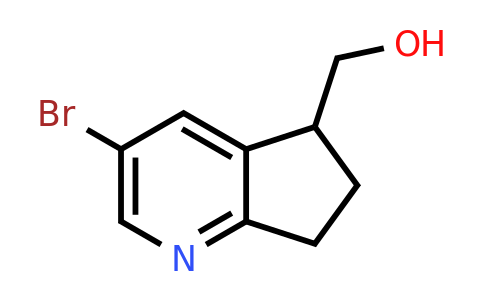 CAS 1935628-73-1 | (3-bromo-6,7-dihydro-5H-cyclopenta[b]pyridin-5-yl)methanol