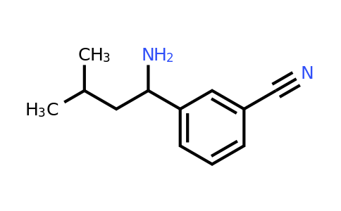CAS 1935642-04-8 | 3-(1-Amino-3-methylbutyl)benzonitrile