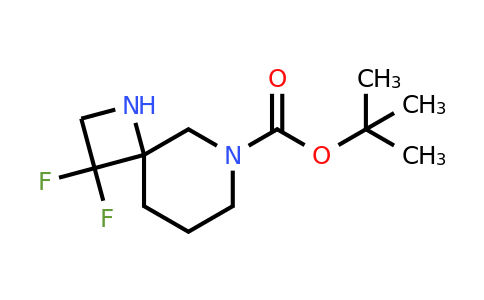 CAS 1935650-12-6 | tert-butyl 3,3-difluoro-1,6-diazaspiro[3.5]nonane-6-carboxylate