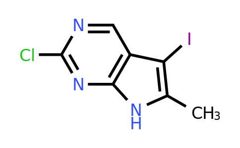 CAS 1935937-31-7 | 2-chloro-5-iodo-6-methyl-7H-pyrrolo[2,3-d]pyrimidine