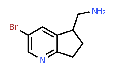 CAS 1935959-85-5 | (3-bromo-6,7-dihydro-5H-cyclopenta[b]pyridin-5-yl)methanamine