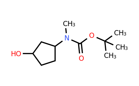 CAS 1936098-07-5 | carbamic acid, n-(3-hydroxycyclopentyl)-n-methyl-, 1,1-dimethylethyl ester, rel-