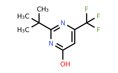 CAS 193610-95-6 | 2-(tert-Butyl)-6-(trifluoromethyl)pyrimidin-4-ol