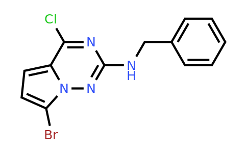 CAS 1936113-64-2 | N-benzyl-7-bromo-4-chloropyrrolo[2,1-f][1,2,4]triazin-2-amine
