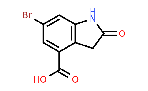 CAS 1936145-10-6 | 6-bromo-2-oxo-2,3-dihydro-1H-indole-4-carboxylic acid
