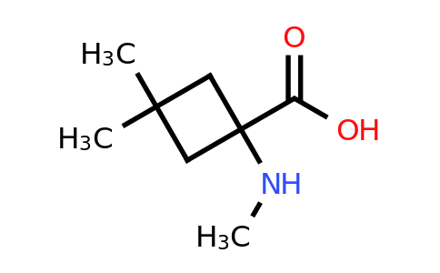 CAS 1936237-49-8 | 3,3-dimethyl-1-(methylamino)cyclobutanecarboxylic acid