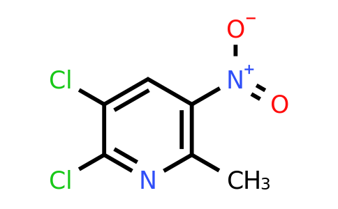 CAS 1936385-56-6 | 2,3-dichloro-6-methyl-5-nitropyridine