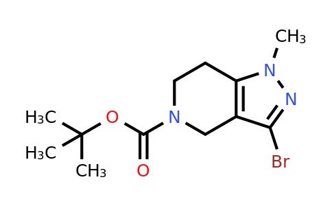 CAS 1936429-07-0 | tert-butyl 3-bromo-1-methyl-1H,4H,5H,6H,7H-pyrazolo[4,3-c]pyridine-5-carboxylate