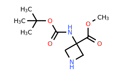 CAS 1936484-45-5 | methyl 3-{[(tert-butoxy)carbonyl]amino}azetidine-3-carboxylate