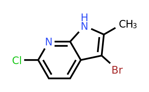 CAS 1936487-25-0 | 3-bromo-6-chloro-2-methyl-1H-pyrrolo[2,3-b]pyridine