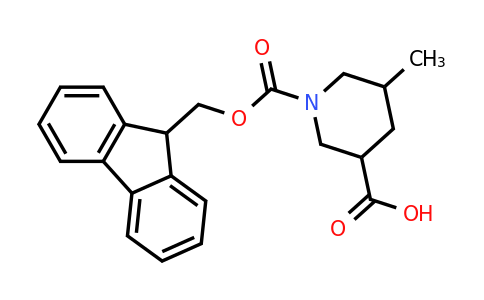 CAS 1936540-49-6 | 1-{[(9H-fluoren-9-yl)methoxy]carbonyl}-5-methylpiperidine-3-carboxylic acid