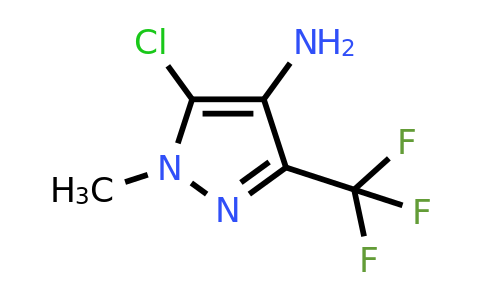 CAS 1936635-98-1 | 5-Chloro-1-methyl-3-(trifluoromethyl)-1H-pyrazol-4-amine