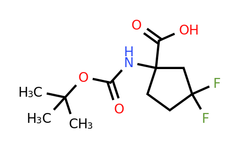 CAS 1936649-94-3 | 1-{[(tert-butoxy)carbonyl]amino}-3,3-difluorocyclopentane-1-carboxylic acid