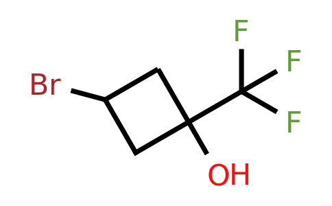 3-bromo-1-(trifluoromethyl)cyclobutan-1-ol