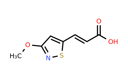 CAS 1937211-73-8 | (2E)-3-(3-methoxy-1,2-thiazol-5-yl)prop-2-enoic acid