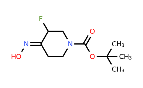 CAS 1937212-54-8 | tert-Butyl 3-fluoro-4-(hydroxyimino)piperidine-1-carboxylate