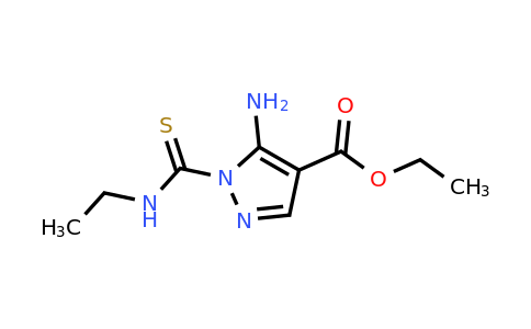 CAS 19375-62-3 | ethyl 5-amino-1-(ethylcarbamothioyl)-1H-pyrazole-4-carboxylate