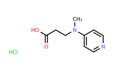 CAS 193818-07-4 | 3-[methyl(pyridin-4-yl)amino]propanoic acid hydrochloride
