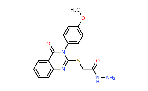 CAS 193826-40-3 | 2-{[3-(4-methoxyphenyl)-4-oxo-3,4-dihydroquinazolin-2-yl]sulfanyl}acetohydrazide