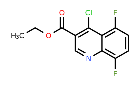 CAS 193827-70-2 | 4-Chloro-5,8-difluoroquinoline-3-carboxylic acid ethyl ester
