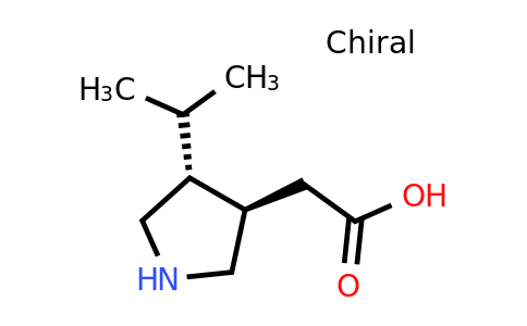 CAS 194019-65-3 | 2-((3R,4R)-4-Isopropylpyrrolidin-3-yl)acetic acid