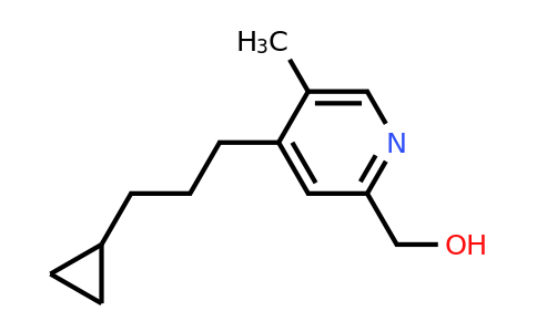 CAS 1941154-32-0 | [4-(3-cyclopropylpropyl)-5-methylpyridin-2-yl]methanol